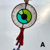 Stained Glass Floating Eyeball