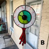 Stained Glass Floating Eyeball