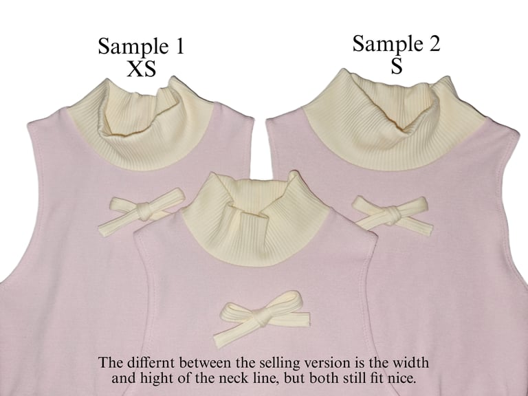 Strawberry & Cream Mock Neck Image 5