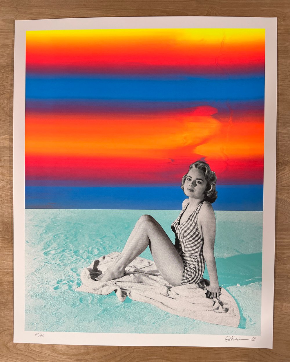 "Sunset" - Limited Edition Print #62/66