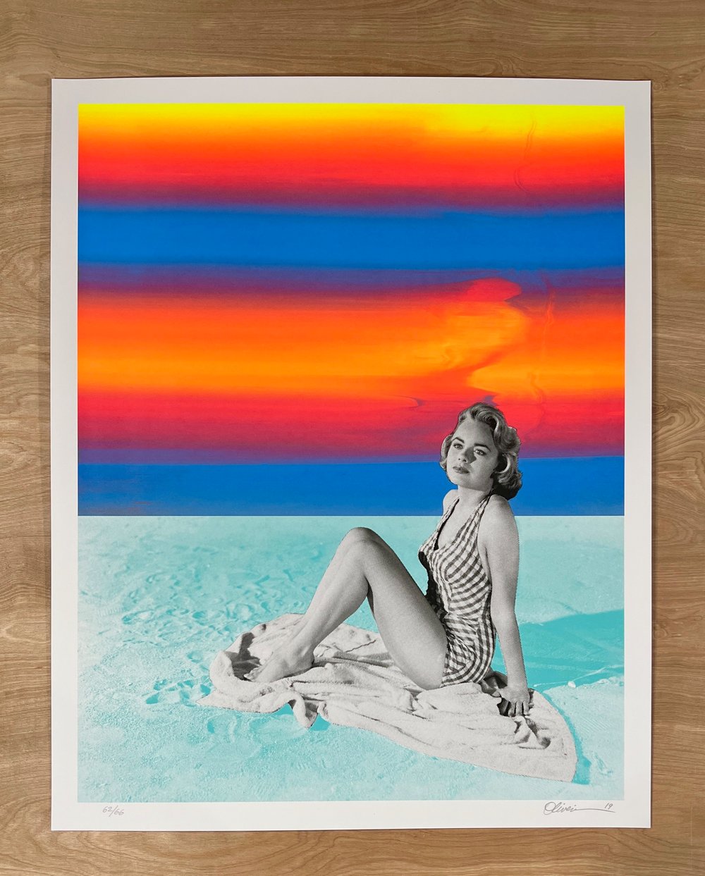 "Sunset" - Limited Edition Print #62/66