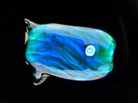 Image 2 of XXXL. Female Killer Whale #3 - Flamework Glass Sculpture