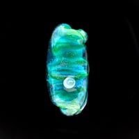 Image 2 of XXL. Lilac Pink Sea Nettle Jellyfish - Lampwork Glass Sculpture Bead