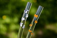 Image 2 of Ghost + Pumpkin Straw Sets