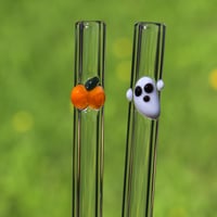 Image 3 of Ghost + Pumpkin Straw Sets