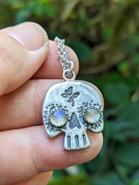 Image 4 of To Earth We Return skull pendant 