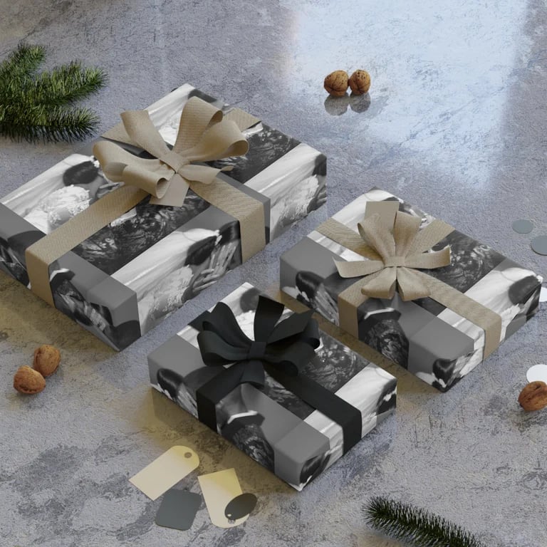 Image of Custom Gift Wrapping Paper