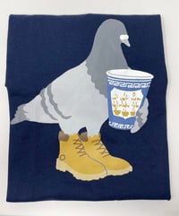 Image 4 of Pigeon In Timbs T-Shirt