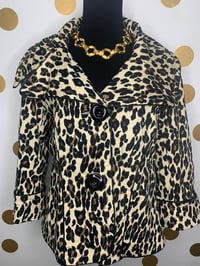 Image 1 of Lisa Animal Print Jacket - Size: M