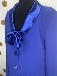 Image 3 of Metro Style Blue Blazer - Size: 18