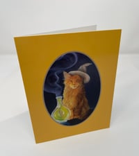 Image 2 of Halloween Cat Card