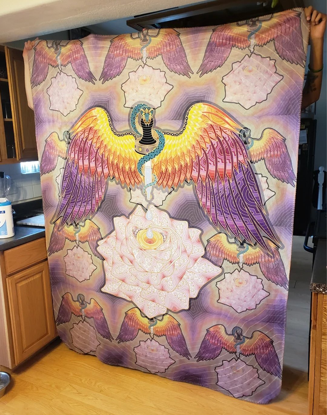 Image of "Heal and Reveal" Sherpa Blanket