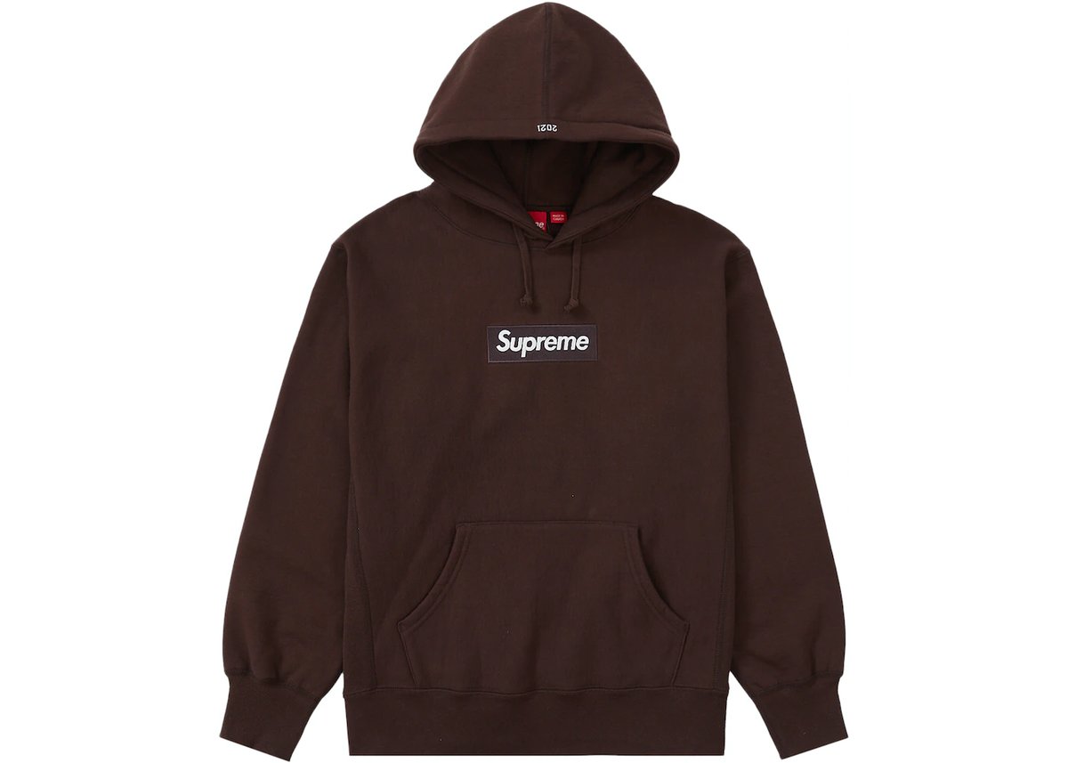 Supreme Box Logo Hooded Sweatshirt L - パーカー