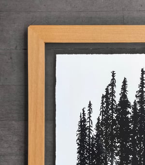 Grove Framed in Salvaged Cedar