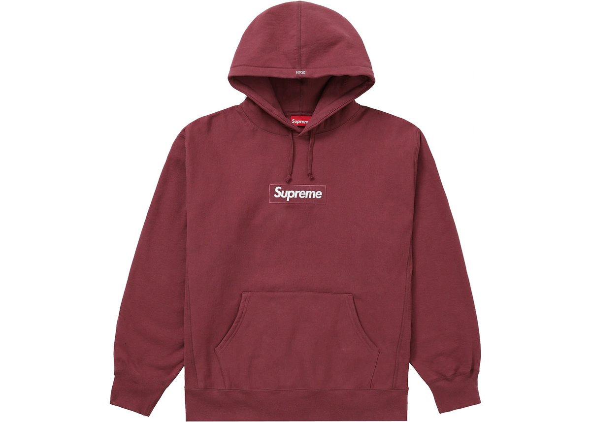 Supreme Box Logo Hoodie Plum FW21 TheNorthFashion