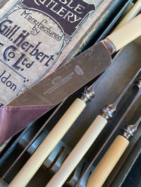Image 2 of boxes vintage knives 