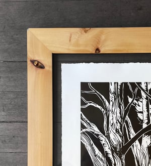 Madrone Framed in Salvaged Madrone