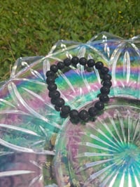 Image 2 of Lava Stone Beaded Bracelet