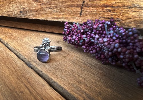 Image of Amethyst Statement Ring