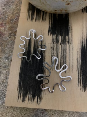 Image of "Mmmm" wiggly earrings