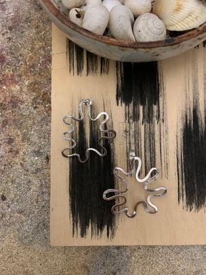 Image of "Mmmm" wiggly earrings