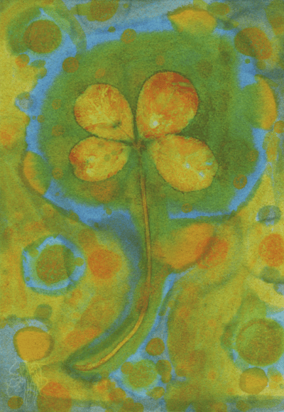 Image of "Classic 4-Leaf Clover" - 4"x6" Print