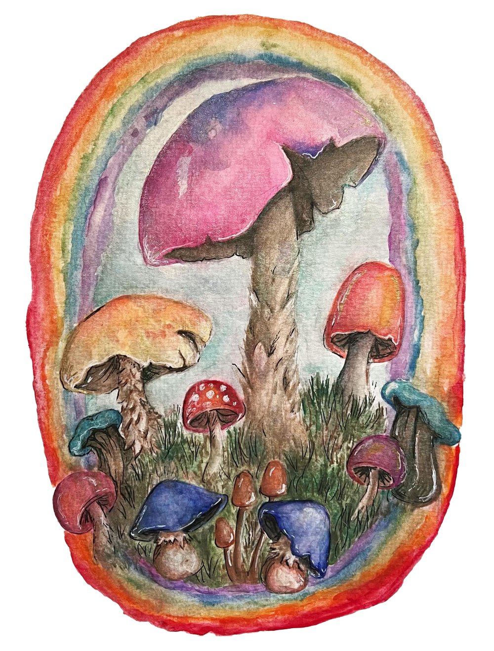Image of Mushroom Print