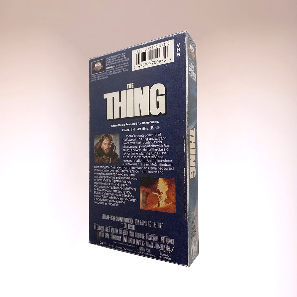 The Thing VHS