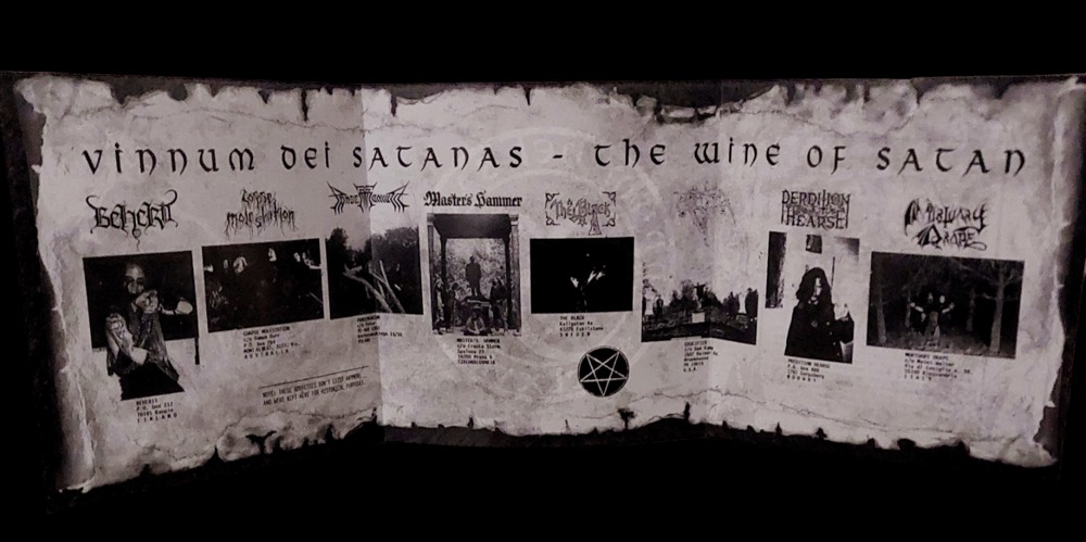 VINNUM DEI SATANAS- The Wine Of Satan COMPILATION CD
