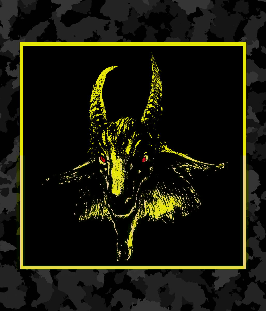 Yellow Goat Sticker | By Force Propaganda