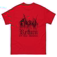 Image 3 of ABSU - RETURN OF THE ANCIENTS T-SHIRT (GREY CHARCOAL, RED, MILITARY GREEN, BROWN)