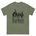 ABSU - RETURN OF THE ANCIENTS T-SHIRT (GREY CHARCOAL, RED, MILITARY GREEN, BROWN)