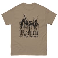 Image 5 of ABSU - RETURN OF THE ANCIENTS T-SHIRT (GREY CHARCOAL, RED, MILITARY GREEN, BROWN)