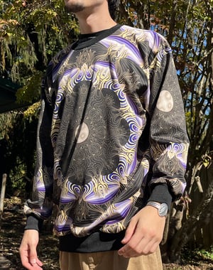 Image of "Luna Aureola" Crewneck Sweatshirt