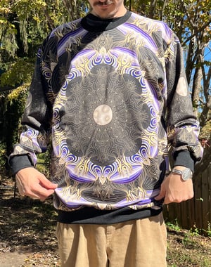 Image of "Luna Aureola" Crewneck Sweatshirt