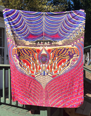 Image of "Heart of Bisco" Fleece Blankets