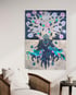 Tree of life, 110x76 textile painting Image 4