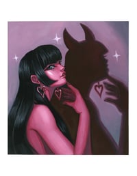 Pink Devil Print