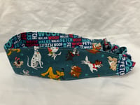 Image 1 of Cartoon Dogs Reversible Headband