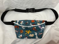 Image 1 of Cartoon Dogs Fanny Pack