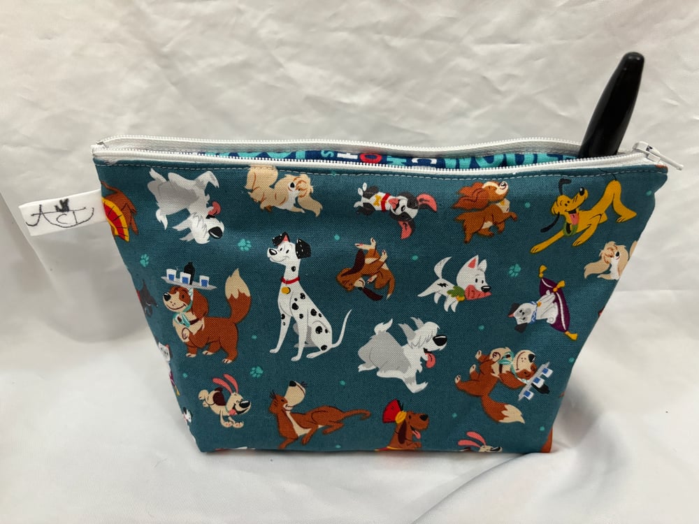 Image of Cartoon Dogs Zipper Pouch