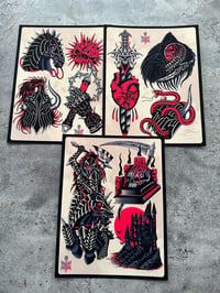 Image 4 of TRIPLE FACTION 9 FINE ART PRINTS PACK A