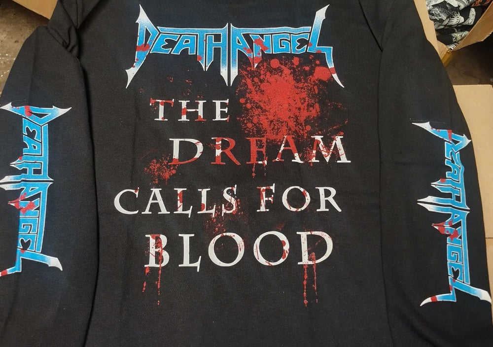 Death Angel the dream calls for blood LONG SLEEVE