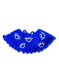 Image 4 of Dark Blue Evil Eye Bubble Collar