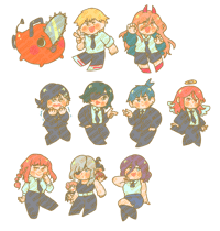 Image 2 of Chainsaw Man Acrylic Charms