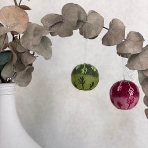 Image of Decorazioni in feltro | Felt decorations