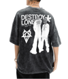 Destroy Lonely Suede Graphic Shirt #2