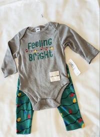 Image 2 of Old Navy & Carter Holiday Infant Onesie Bundle