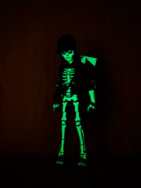 Image 4 of 001/001 Glow Bones Matsuko Resin Art Toy