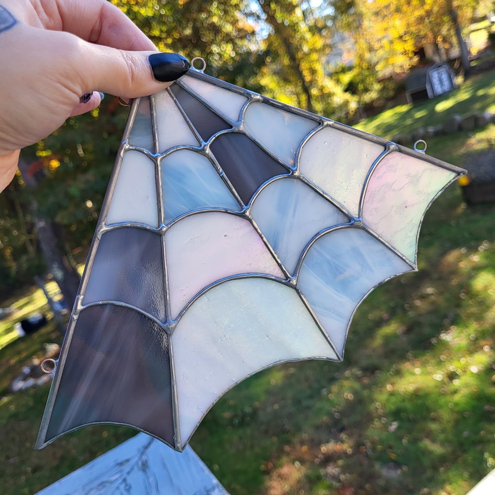 Iridescent Stained Glass Corner web Version 1